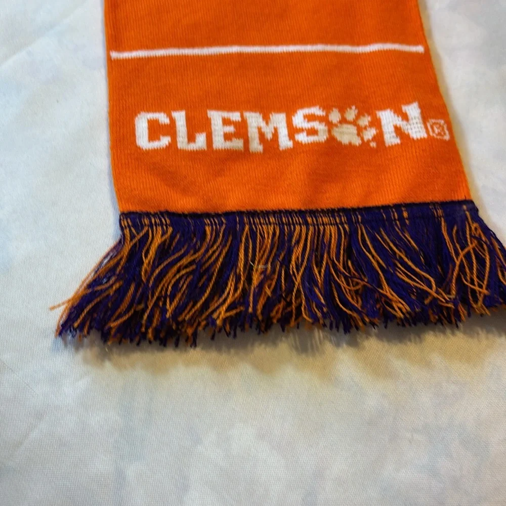 Clemson Tigers Reversible  Cotton Bowl Classic Playoff Semifinal Fringed Scarf